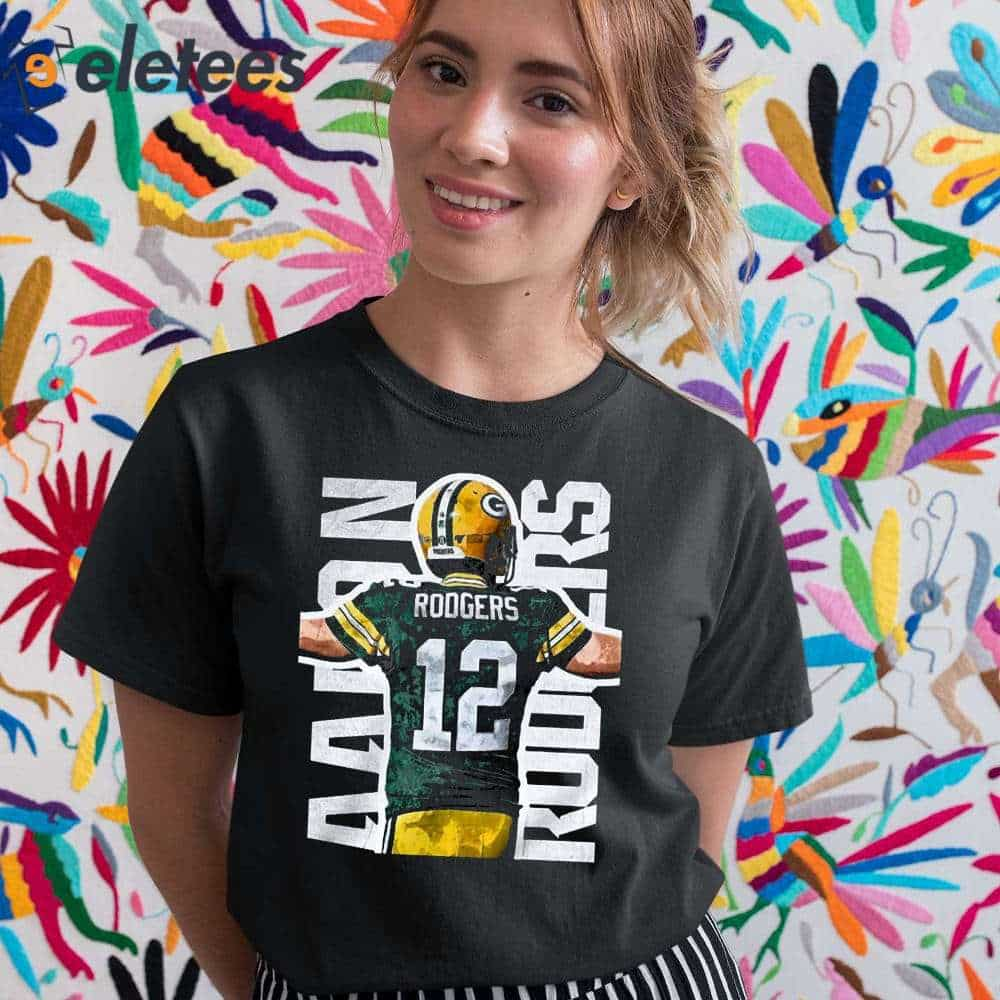 Official Aaron Rodgers Green Bay Watercolor Art t-shirt, hoodie,  longsleeve, sweater