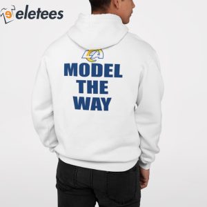 Andrew Siciliano Model The Way Los Angeles Rams Shirt 1