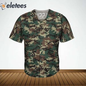 Chris Bassitt Camo 2023 Baseball Jersey - Toronto Blue Jays