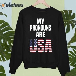 Eletees Enes Freedom My Pronouns Are USA Shirt