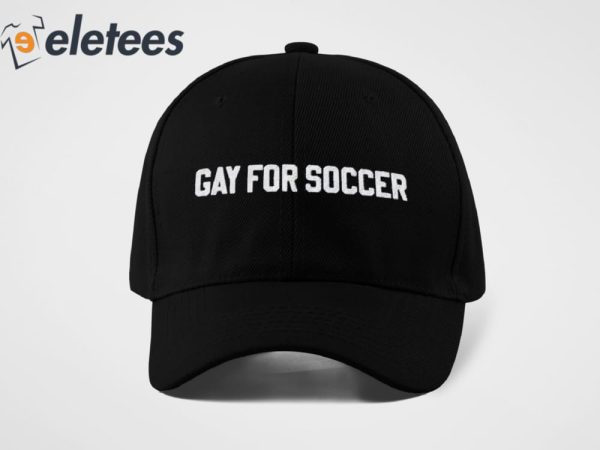 Gay For Soccer Hat