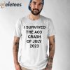 I Survived The Ao3 Crash Of July 2023 Shirt