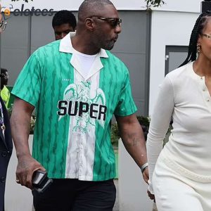 Idris Elba Nigerian National Football Team The Super Eagles Shirt 2