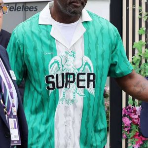 Idris Elba Nigerian National Football Team The Super Eagles Shirt 3