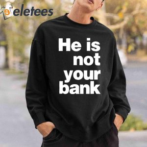 Israel Adesanya He is Not Your Bank Shirt 2