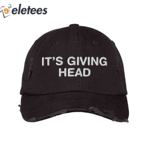 Its Giving Head Hat 2