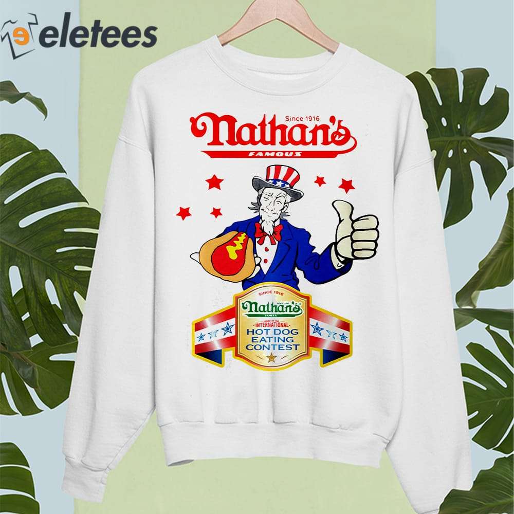 Joey Chestnut Nathan's Famous Hot Dog Eating Contest Shirt