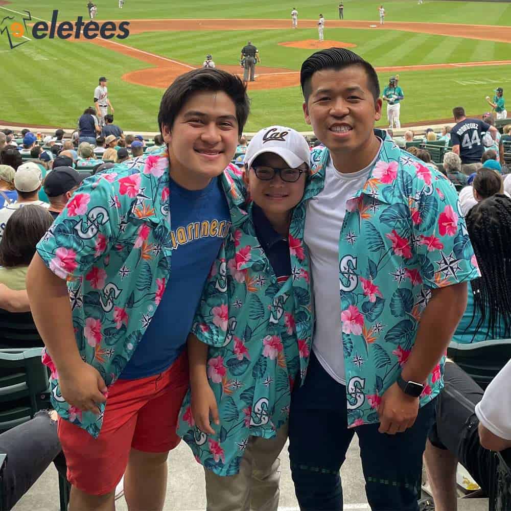 Seattle Mariners MLB Flower Hawaiian Shirt For Men Women Great