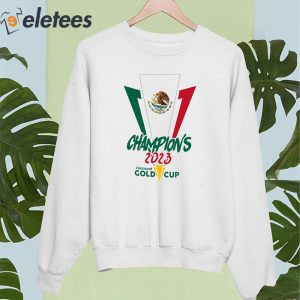 Mexico Concacaf Gold Cup Champions 2023 Shirt 3