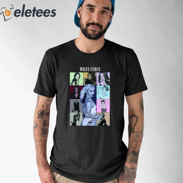 Miley Cyrus The Eras Tour Shirt