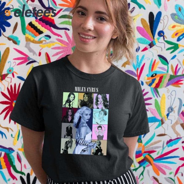 Miley Cyrus The Eras Tour Shirt