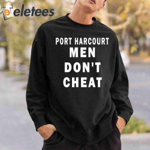 Mr Funny Port Harcourt Men Dont Cheat Shirt 4