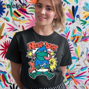 Neck Deep Frog Shirt 5