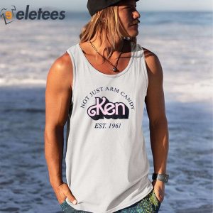 Ipeepz Not Just Arm Candy Ken Barbie Shirt