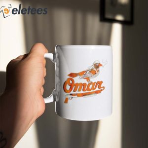 Omar Orioles Bird Smoking Mug 2