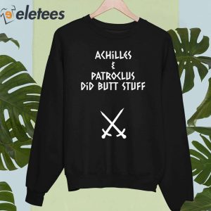 Sacha Coward Achilles And Patroclus Did Butt Stuff Shirt 4