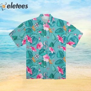 Men's Clothing 'Pink Palace' Aloha (Hawaiian) Shirt - L