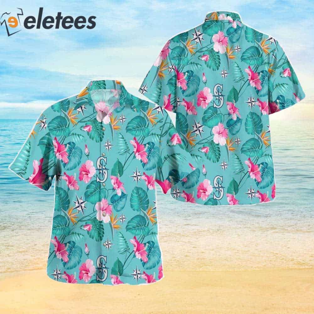 Seattle Mariners Aloha Hawaiian Shirt Night 2023 - Ipeepz