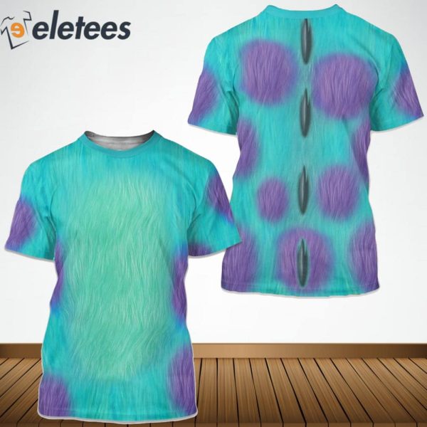 Sulley Monsters Inc Costume Shirt