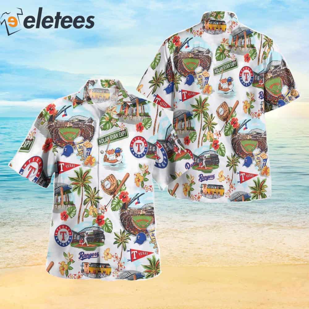 Texas Rangers Hawaiian Shirt Giveaway 2023