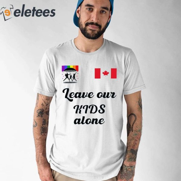 The Canadian Press Leave Our Kids Alone Shirt