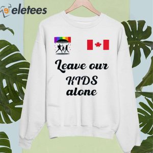 The Canadian Press Leave Our Kids Alone Shirt 5