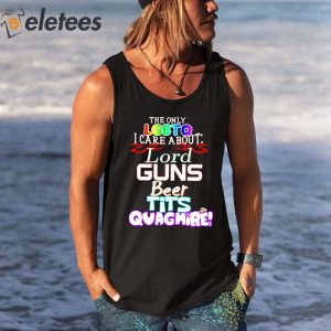 The Only Lgbtq Care About Lord Guns Beer Tits Quagmire Shirt 3