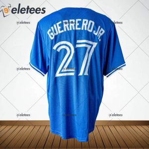 2023 Vladimir Guerrero Jr. Blue Replica Jersey Shirt Giveaway