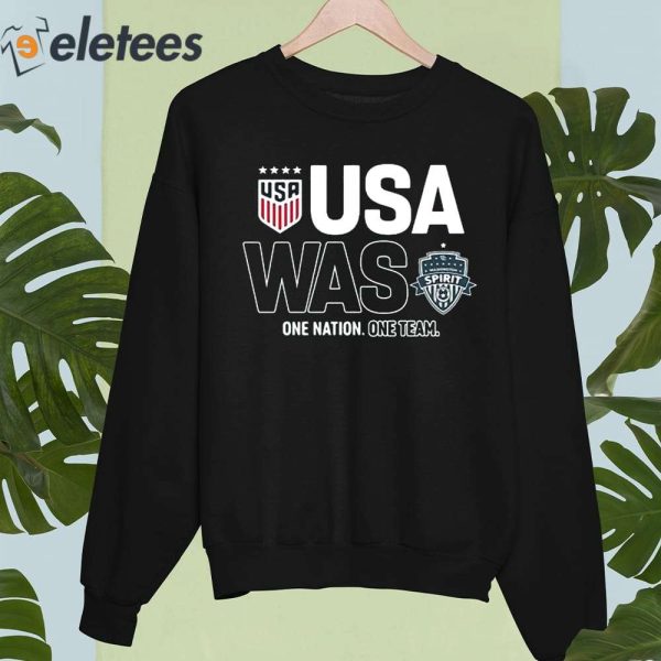 Usa Was One Nation One Team Shirt
