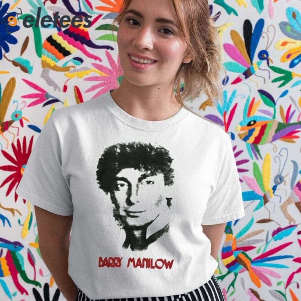 Vintage 1980S Barry Manilow Paradise Cafe Concert Tour Shirt