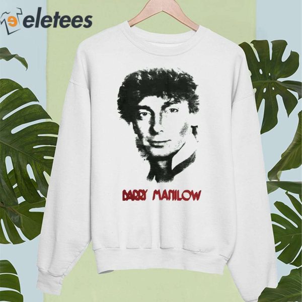 Vintage 1980S Barry Manilow Paradise Cafe Concert Tour Shirt