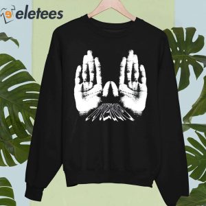 W Hands More Love Less Ego Shirt 2