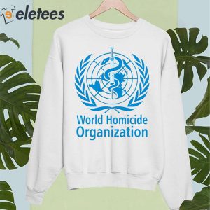 World Homicide Organization Shirt 4