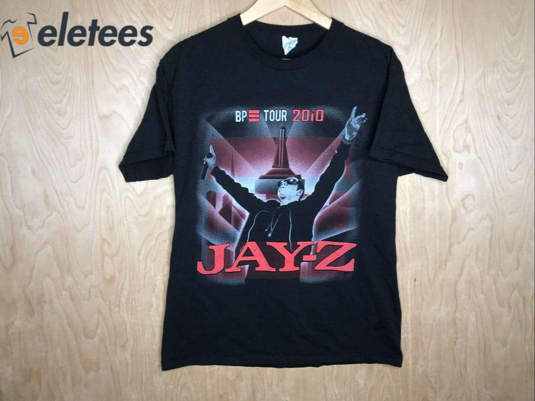 2010 Jay-Z The Blueprint 3 Tour Bootleg Shirt