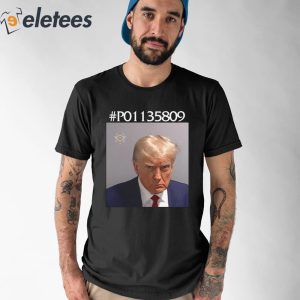 0Donald Trump Mug Shot P01135809 Shirt 1