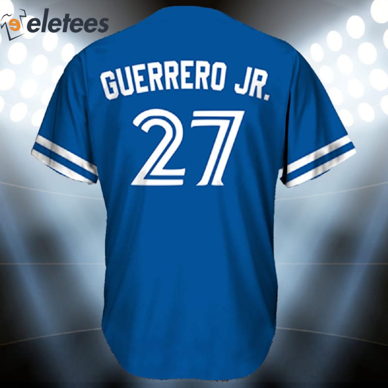 2023 Toronto Blue Jays Vladimir Guerrero Jr. Blue Replica Jersey