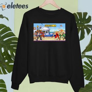 Alabama Boat Fight In Street Fighter Shirt 3