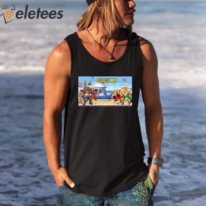 Alabama Boat Fight In Street Fighter Shirt 4