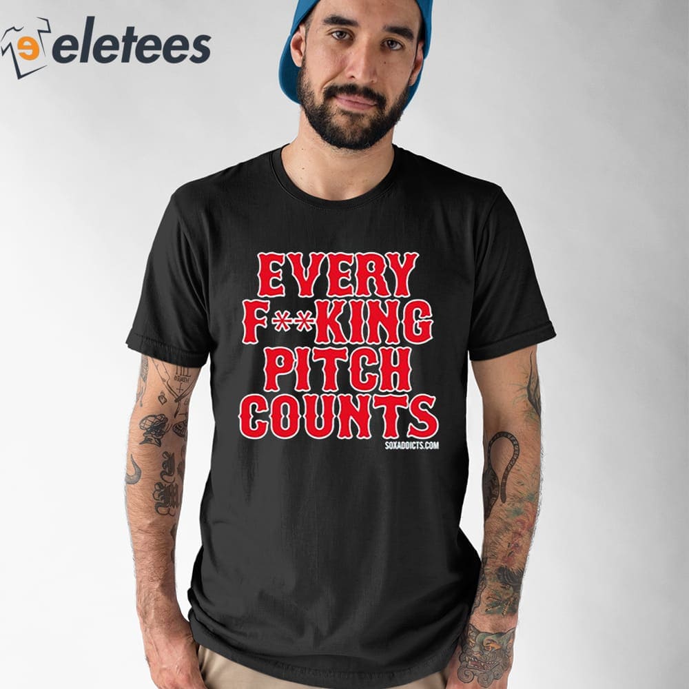 Eletees Alex Cora Every Fucking Pitch Counts Shirt