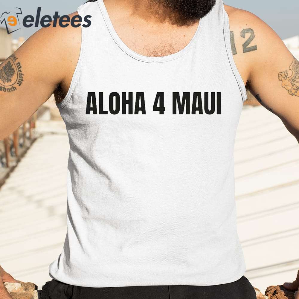 Eletees Aloha Maui from The Ninth Island Las Vegas Raiders Shirt