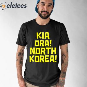 Avi Yemini Kia Oras North Korea Shirt