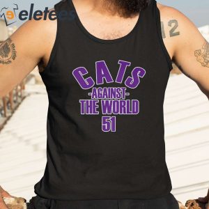 Cats Against The World Shirt Pat Fitzgerald 2
