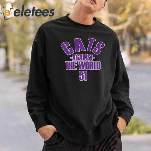 Cats Against The World Shirt Pat Fitzgerald 3