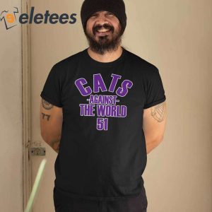 Cats Against The World Shirt Pat Fitzgerald 5
