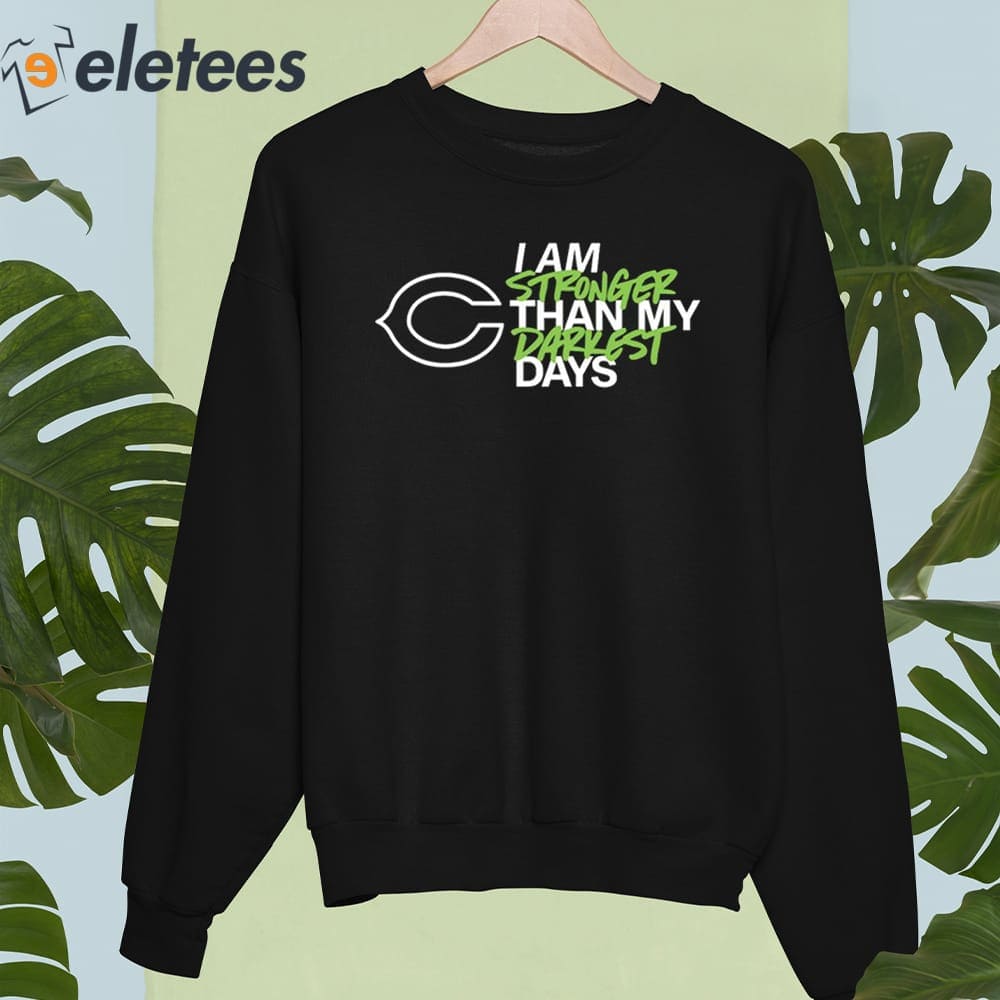 Eletees Philadelphia Eagles I Am Stronger Than My Darkest Days Shirt