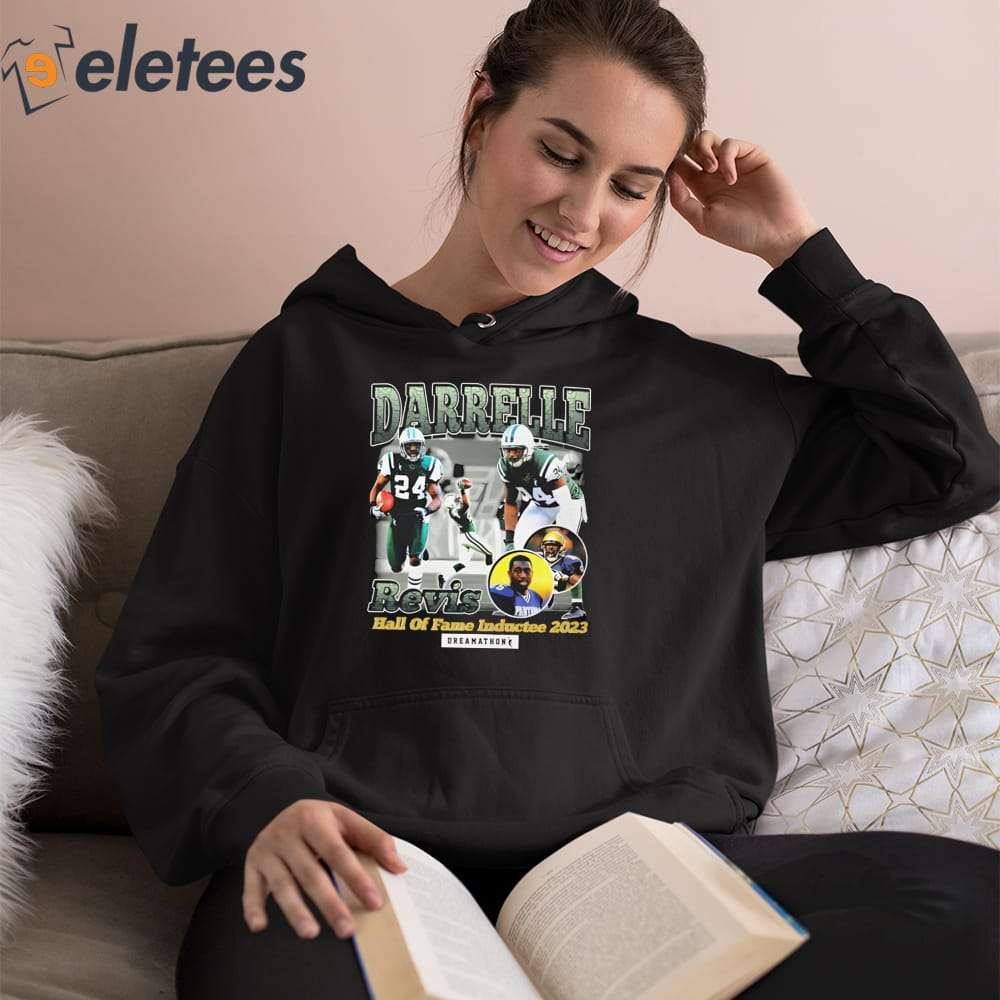 Official Dreamathon Merch Darrelle Revis Hall Of Fame Inductee