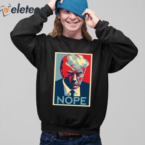 Donald Trump Mug Shot Nope Shirt 5
