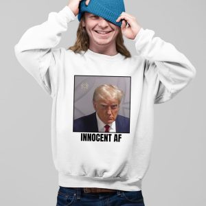 Donald Trump Mugshot Innocent AF Shirt 5