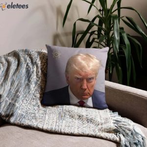 Donald Trump Mugshot Pillow Fulton County Sheriffs Office 2