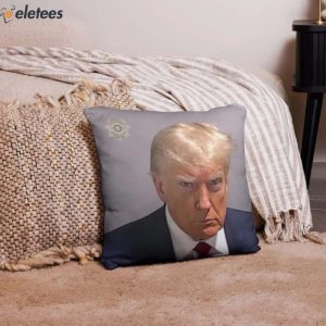 Donald Trump Mugshot Pillow Fulton County Sheriffs Office 3